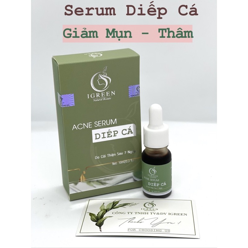 Serum Diếp Cá handmade - giảm mụn, thâm, dưỡng da căng bóng | BigBuy360 - bigbuy360.vn