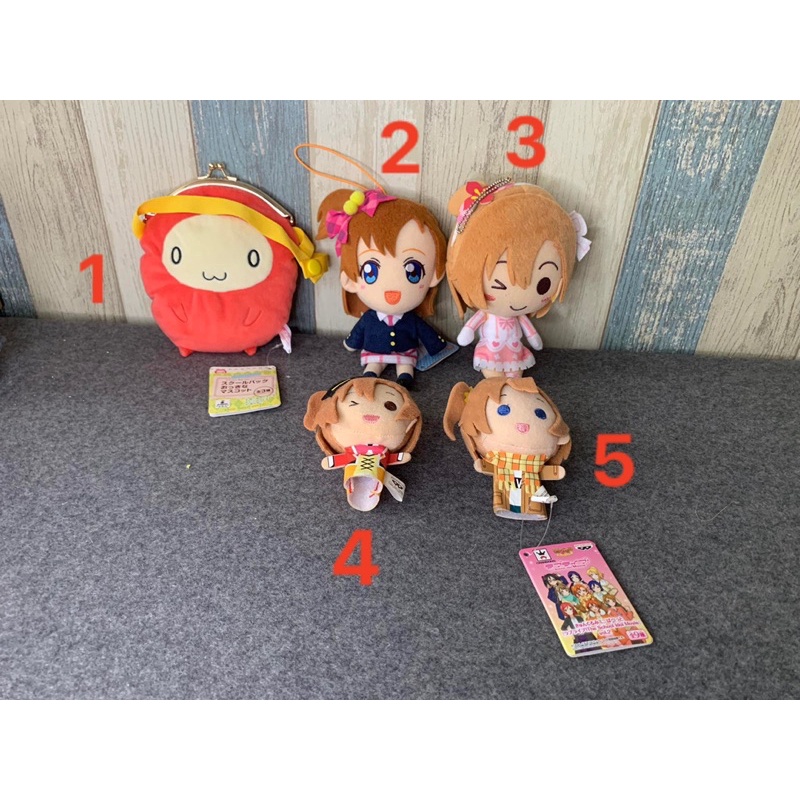 [Banpresto] Móc chìa khoá bông mini nesoberi plush rối ngón tay Muse Love Live School Idol dễ thương chính hãng Nhật Bản