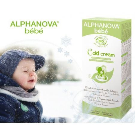 Kem dưỡng da hữu cơ cho bé Alphanova Bebe Cold Cream 50ml