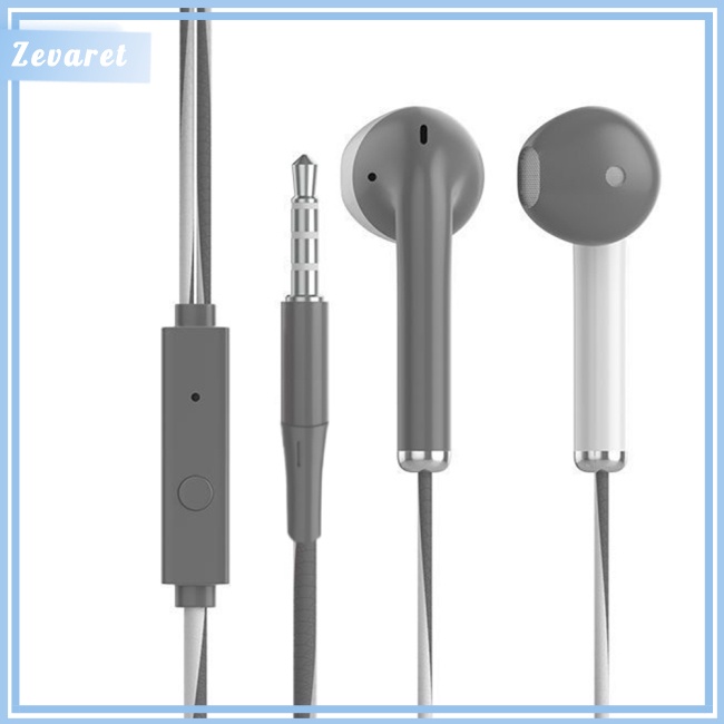 Tai Nghe Nhét Tai Zevaret A12 Có Micro Âm Thanh Hifi Chống Ồn Cho Điện Thoại Thông Minh