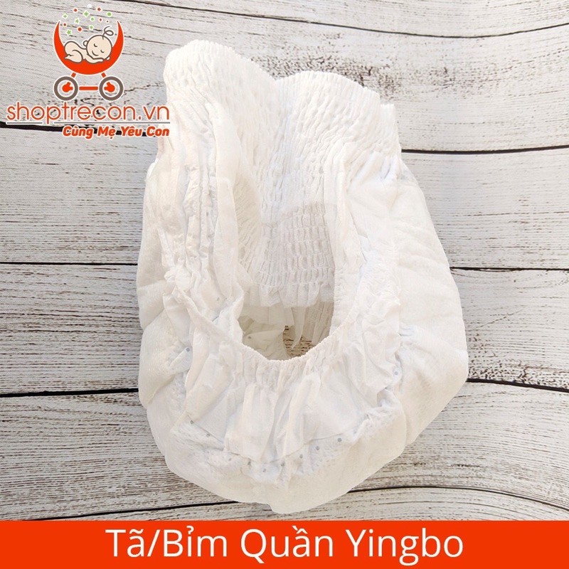 YINGBO 100 miếng tã / bỉm dán - quần Yingbo cao cấp full size S/M/L/XL/XXL/XXXL