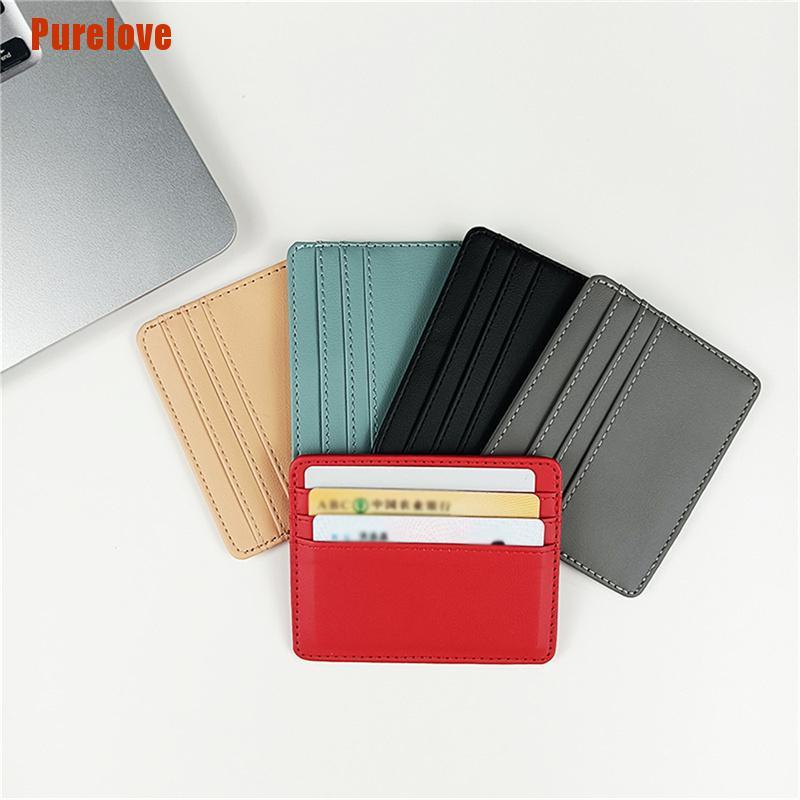 Ví Da Pu Nhiều Ngăn Tiện Dụng Thời Trang Cho Nam Nữ