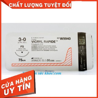 Chỉ khâu phẫu thuật vicryl rapid 3.0 hàng chuẩn