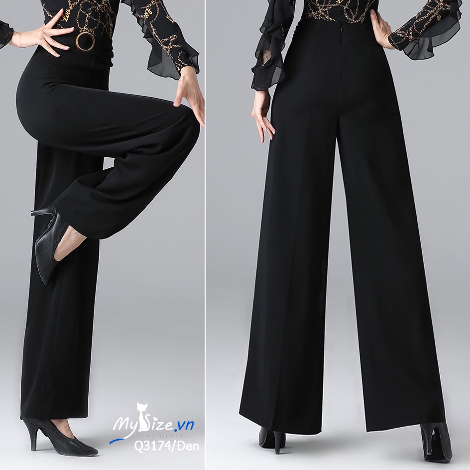 Quần ống rộng nữ nhiều màu sắc Q3174 - Mysize.vn