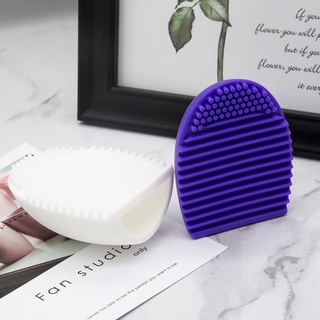 Trứng Giặt Cọ Brush Egg Silicon Cao Cấp Dụng Cụ Vệ Sinh Dụng Cụ Trang Điểm Tiện Dụng Đệm Silicon Giặt Cọ Đa Năng