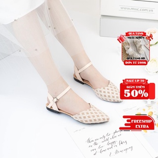 GIÀY BÚP BÊ NỮ MWC - BÚP BÊ MŨI NHỌN BÍT MŨI QUAI HẬU SIÊU XINH - NUCG - 2218