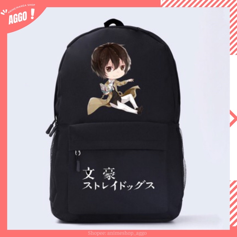 Balo Đi Học Hoạt Hình Anime Bungou Stray Dogs: Dead Apple Văn hào lưu lạc