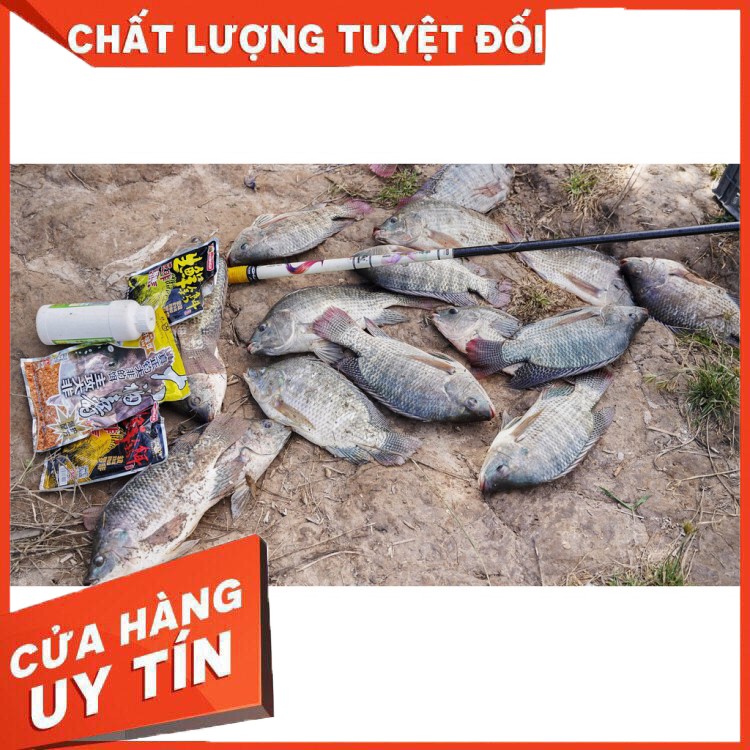 Mồi Câu Cá Rô Phi Lớn Siêu Nhạy - Mồi Câu Lão Quỷ Mồi