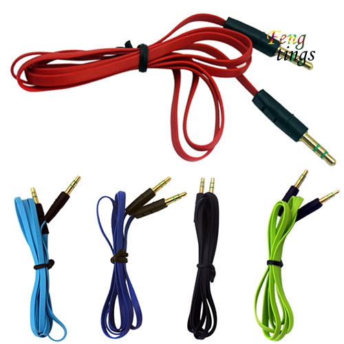 Dây cáp âm thanh aux đầu cắm 3.5mm dài 1m chuyên dụng cho mp3 điện thoại