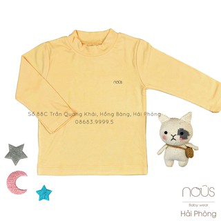 Áo cổ 3cm vàng