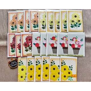 Thiệp hoa handmade - [Nhiều mẫu]