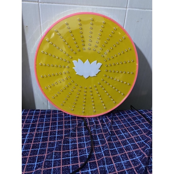 Đèn hào quang mới hot trend có viền led neon, siêu mỏng, chớp 24 kiểu, độc lạ