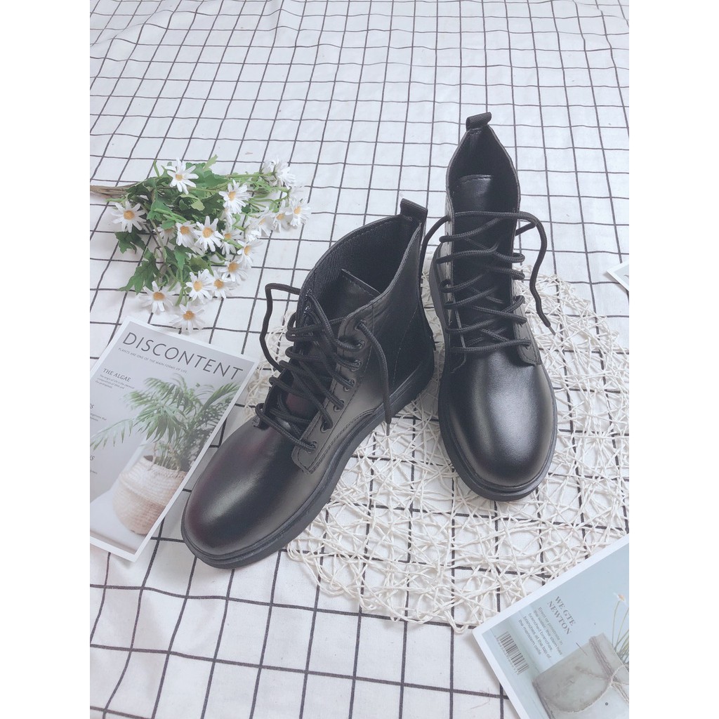 Sẵn_Săn sale bốt cao cổ buộc dây 3 phân-Boot ulzzang phong cách hàn quốc  [ Kèm ảnh thật ] | BigBuy360 - bigbuy360.vn