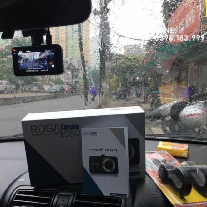 [Giảm giá]  Camera hành trình Roga X650 Tiếng Việt Full HD | BigBuy360 - bigbuy360.vn