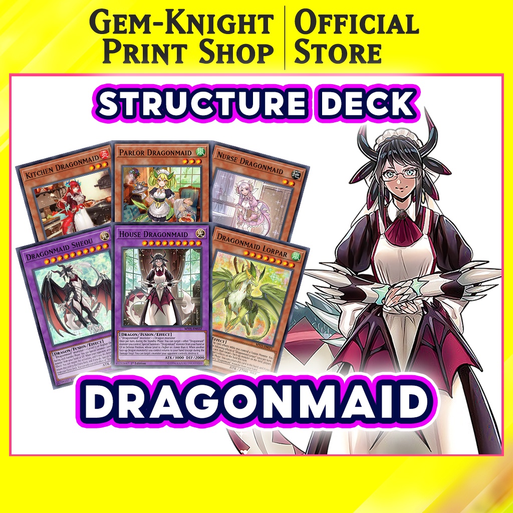 Bộ bài Yugioh - Structure Deck: Dragonmaid