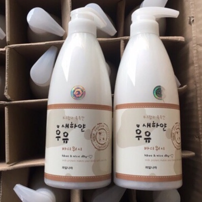 Sữa Tắm Welcos Body Wash Welcos White Milk For Body 740ml