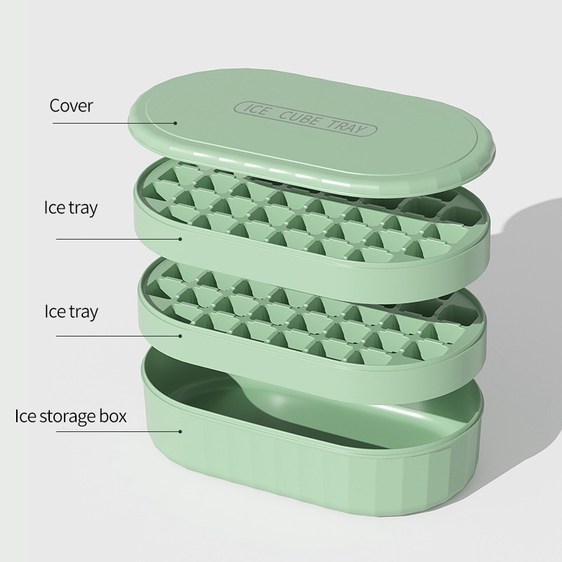 Khuôn Silicone Làm Đá Viên Hình Con Cá Tiện Dụng