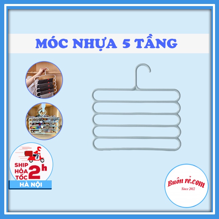 Móc Nhựa Treo 5 Tầng Thông Minh Chất Liệu Nhựa Bền Chắc - br00651