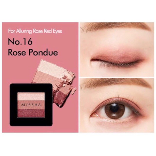 THANH LÝ Phấn mắt 3 màu CỰC HOT Missha Triple Eye Shadow | BigBuy360 - bigbuy360.vn