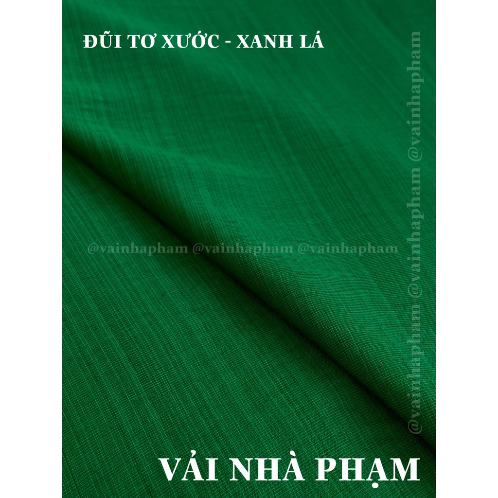 VẢI ĐŨI TƠ XƯỚC MÀU - KHỔ VẢI 1.5M - VẢI NHÀ PHẠM
