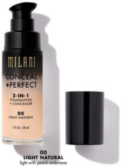 Kem Nền Milani 2 in 1 Foundation