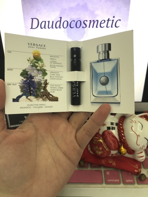 [ vial ] Nước hoa Versace Pour Homme EDT 1ml | Thế Giới Skin Care