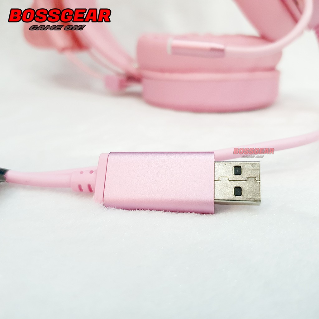 Tai nghe Gaming E-Dra EH412 Pink ( Màu hồng, âm thanh vòm 7.1, LED RGB, Vành tai lớn) | BigBuy360 - bigbuy360.vn