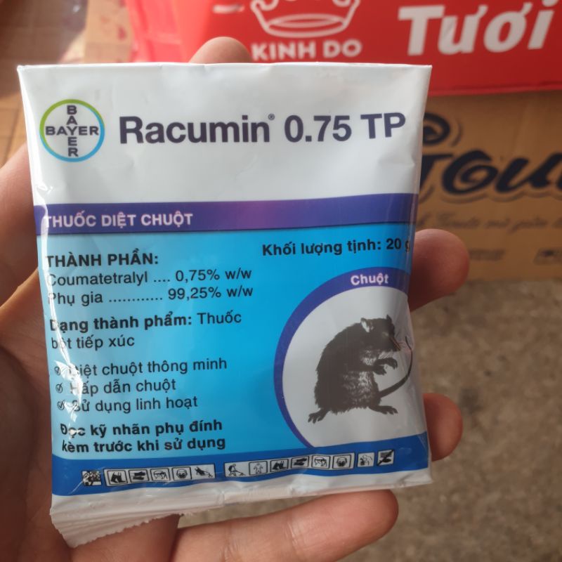 Thuốc diệt chuột dạng bột
