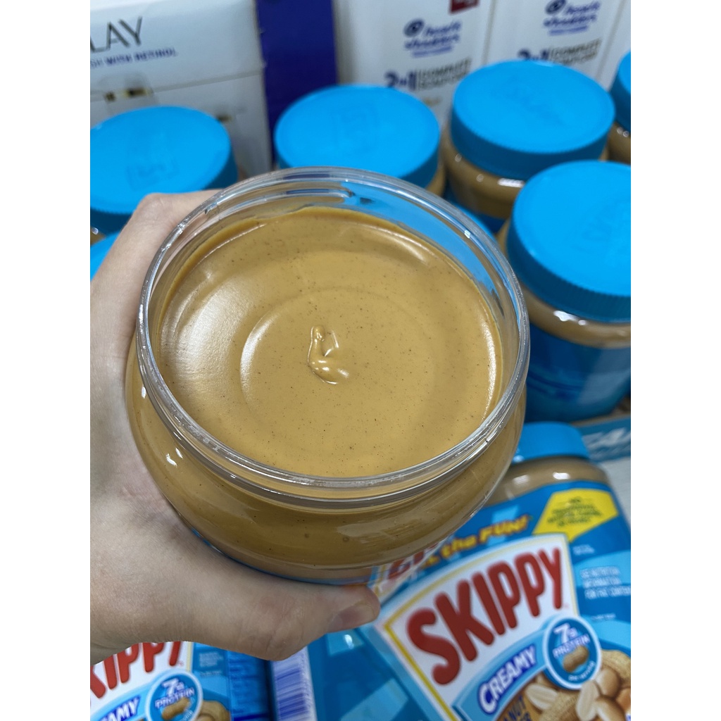 Bơ Đậu Phộng Skippy Creamy Super Chunk 1.36kg - Mỹ - Bơ Mịn Và Nguyên Hạt