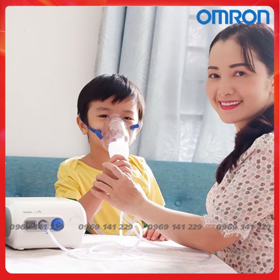 Máy xông khí dung OMRON NE-C28, dễ sử dụng, bảo quản &amp; vệ sinh, NE C28 chính hãng OMRON bảo hành 2 năm