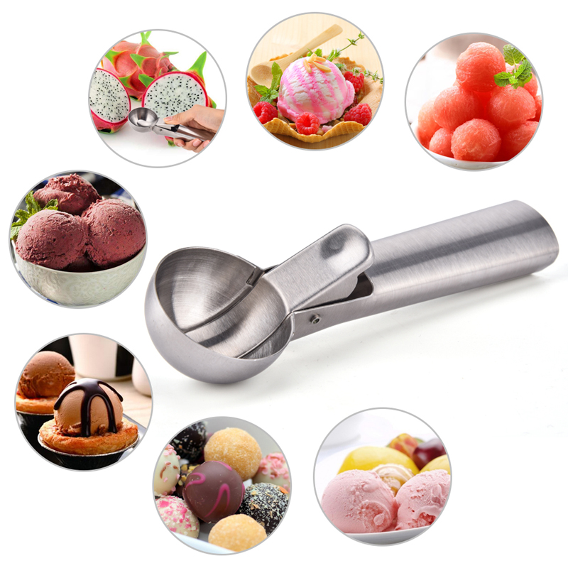 Muỗng Múc Kem Bằng Thép Không Gỉ