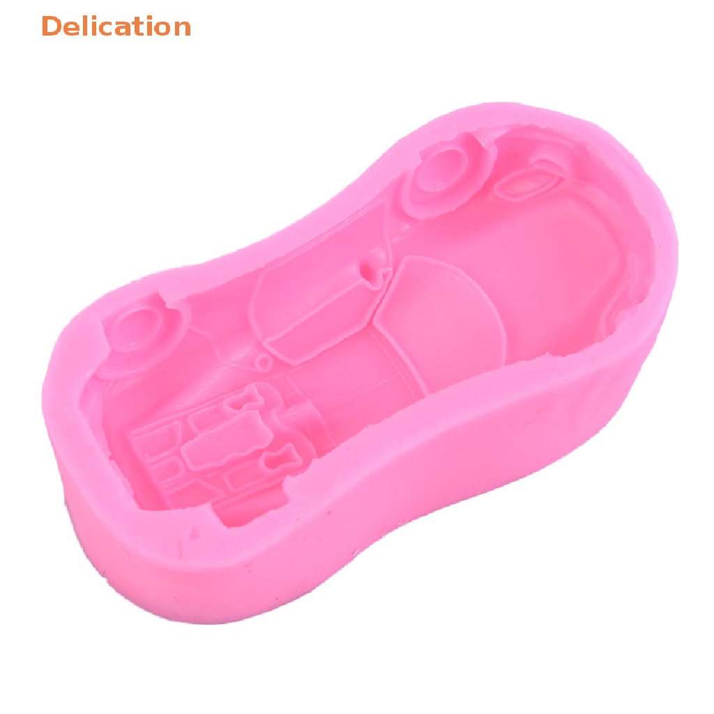 Khuôn Silicone Tạo Hình Xe Hơi Thể Thao 3D Trang Trí Bánh