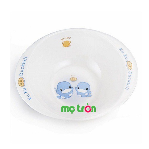 Chén ăn cho bé có tay cầm Melamine Kuku 3002