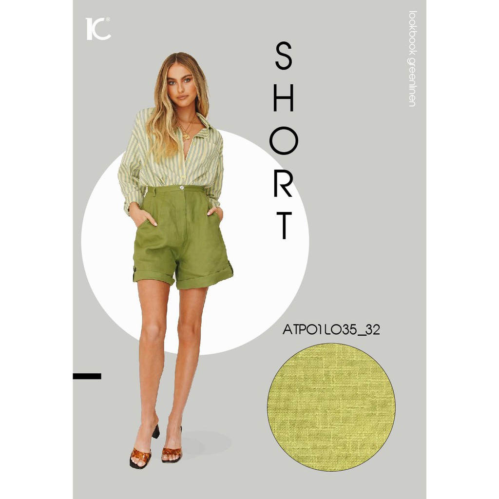 Vải linen look Kim Vũ thoáng mát thấm hút mồ hôi