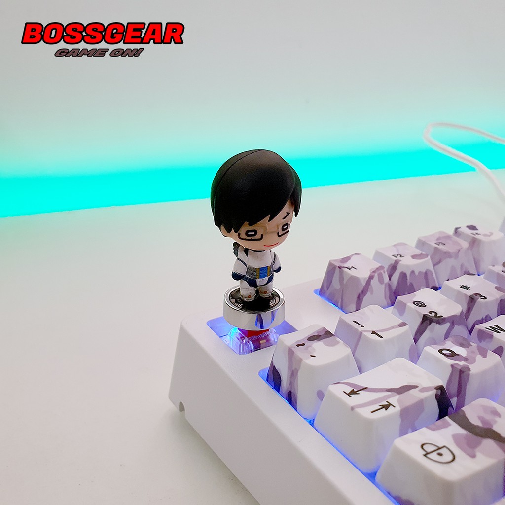 Keycap lẻ hình nhân vật anime My Hero Academia Chibi siêu dễ thương Keycap Artisan