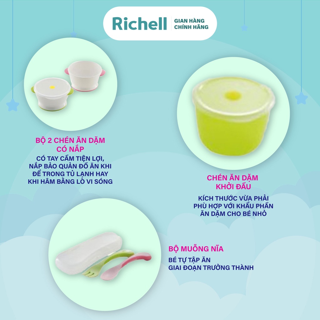 Bộ ăn dặm toàn diện RICHELL | Baby