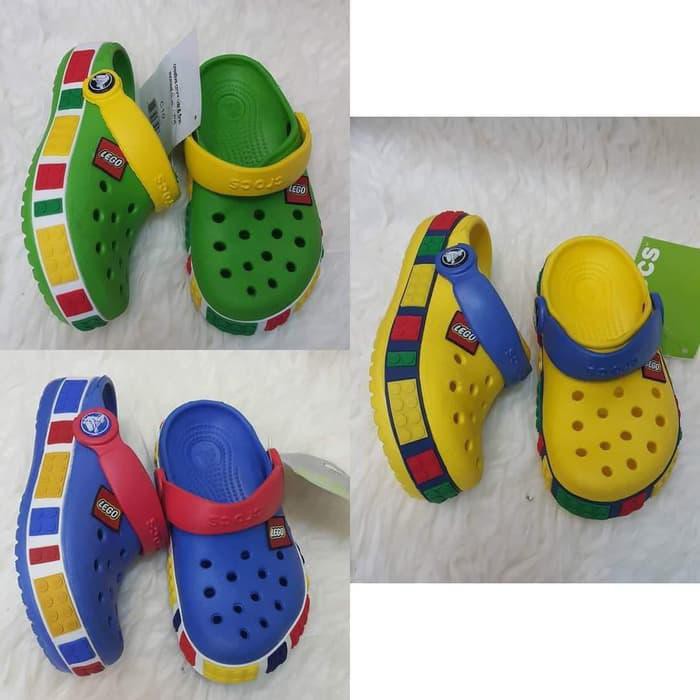 Crocs Giày Sandal Họa Tiết Nhân Vật Lego Đáng Yêu Cho Bé