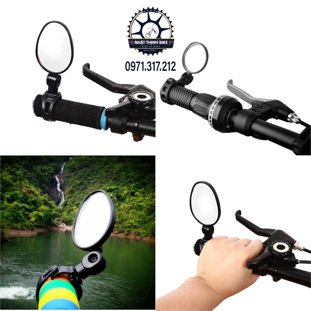 Gương chiếu hậu xe đạp gương xe đạp xe điện xe máy kiểu dáng thời trang