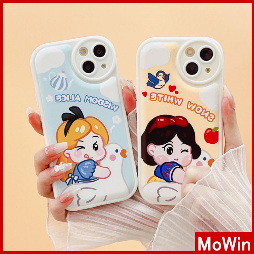 iPhone Case Silicone Soft Case TPU Airbag Shockproof Protection Camera Full Coverage Princess Cute Cartoon Compatible For iPhone 11 Pro Max 13 Pro Max 12 Pro Max 7Plus xr XS Max