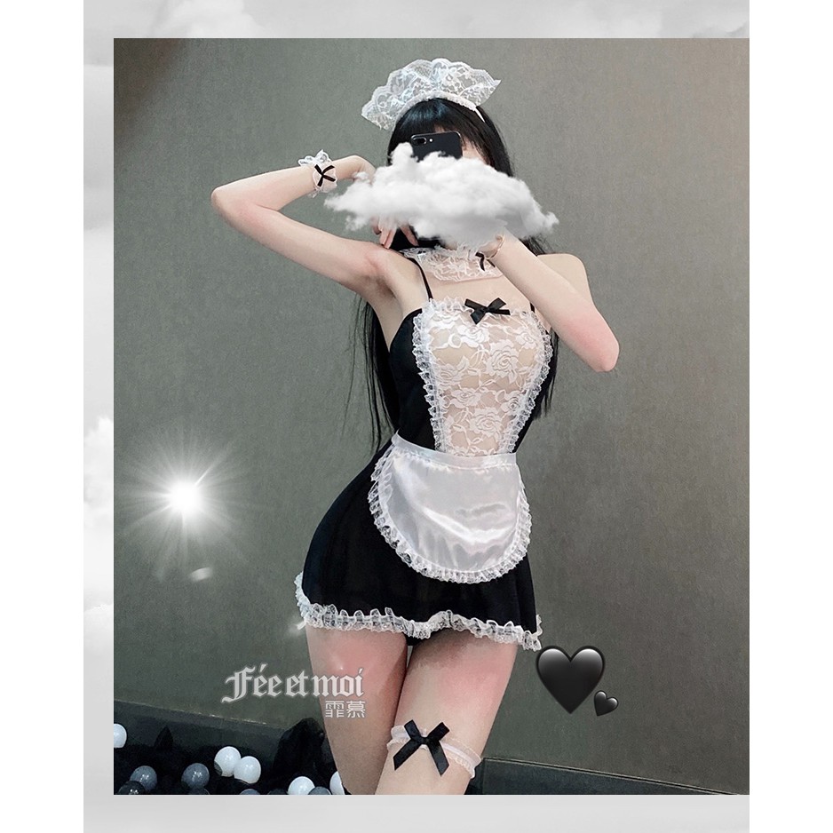 Cosplay sexy hầu gái ,Bộ Costume Nàng Hầu Quyến Rũ C158 | BigBuy360 - bigbuy360.vn