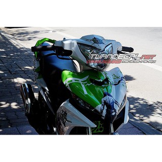Tem Trùm Exciter 135 Samurai xanh lá