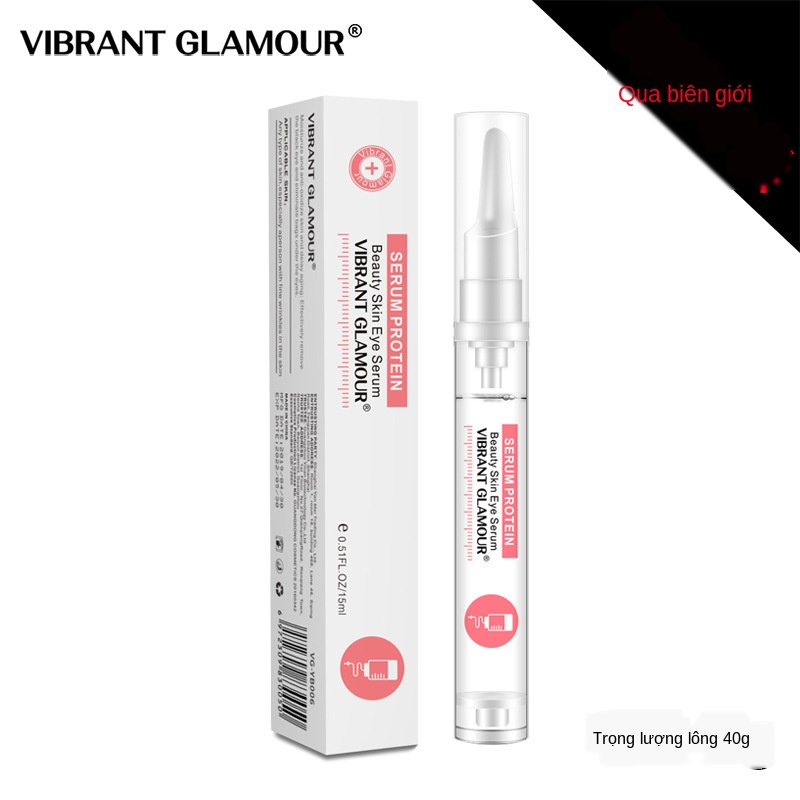 VIBRANT GLAMOUR Protein Serum Tinh Chất  Làm Đẹp Da Mắt Chất Lỏng Làm Mờ Quầng Thâm Nếp Nhăn