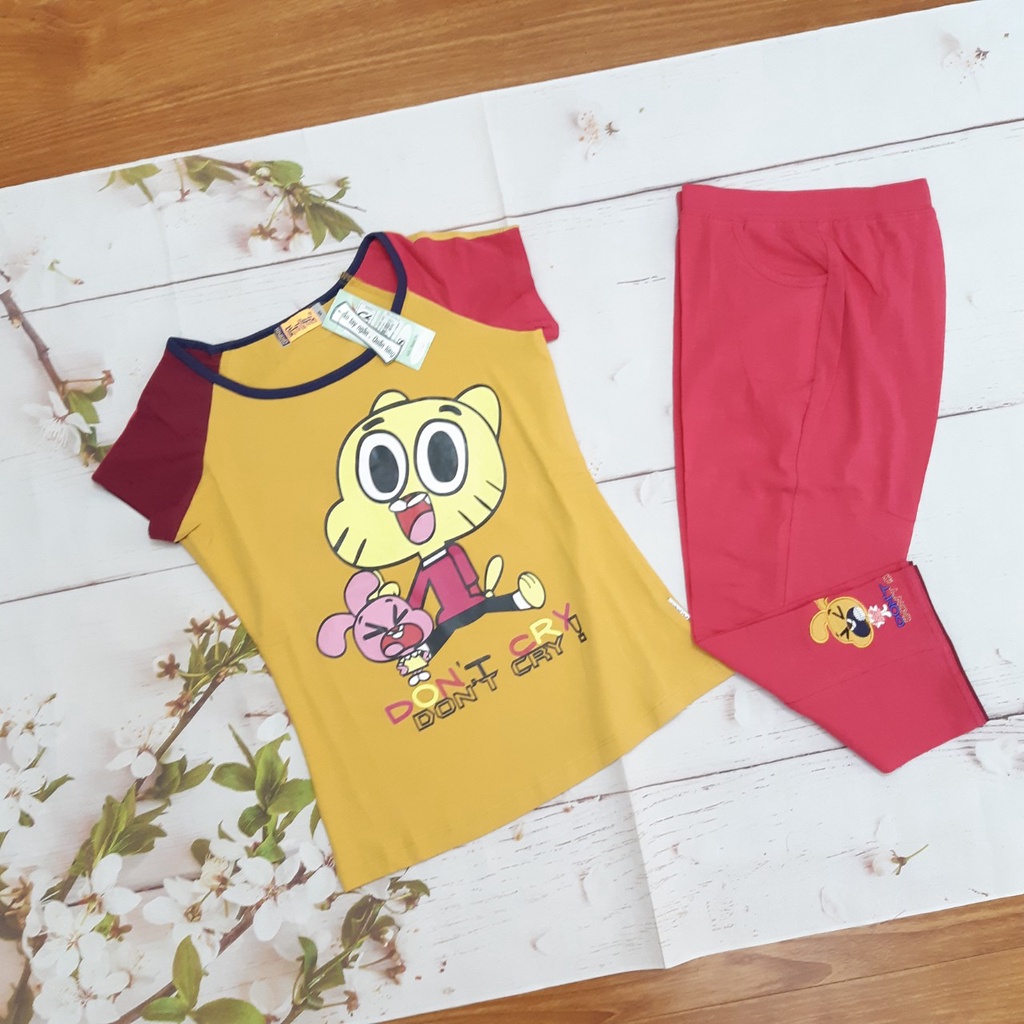 Sale Shock bộ mặc nhà trang trí ngộ nghĩnh Gia Hồi