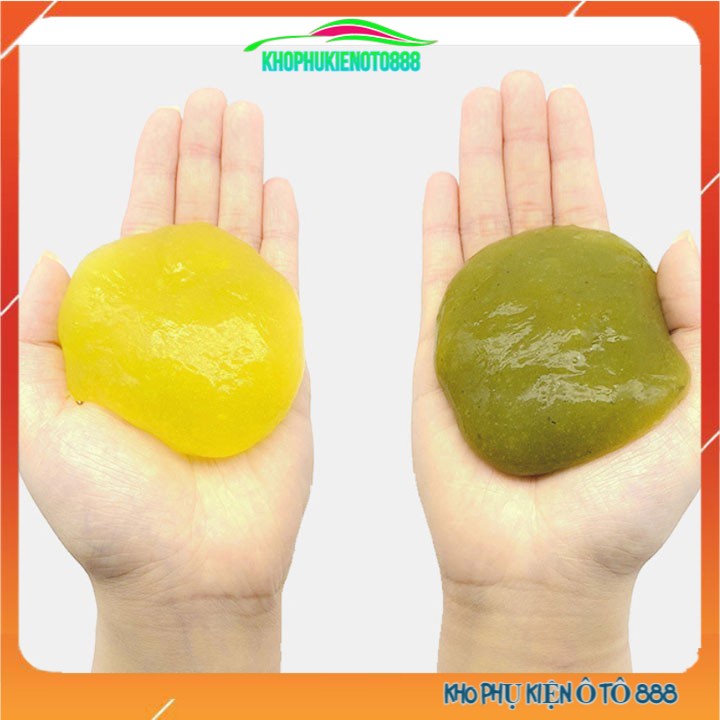 Gel silicon vệ sinh làm sạch bụi trên ô tô, bàn phím máy tính hộp 160g