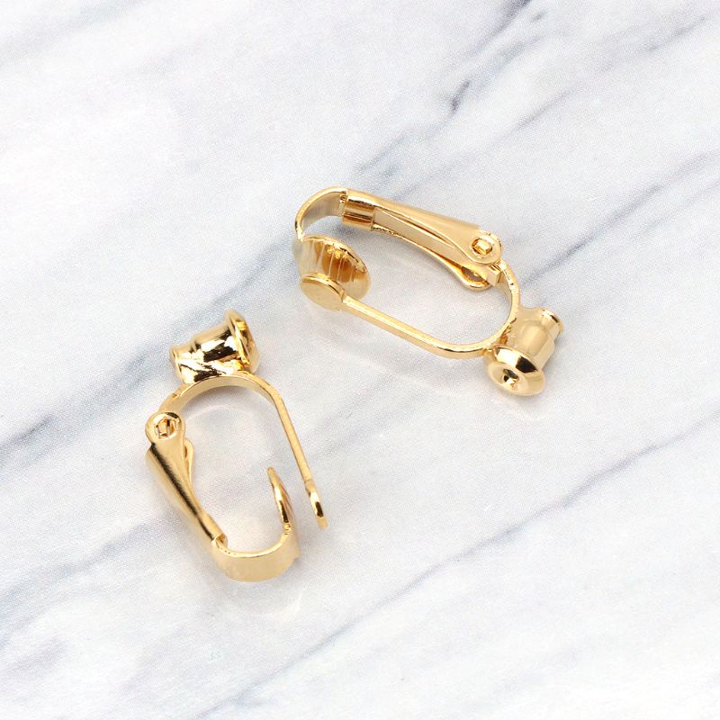 Seng Set 2 Đầu Kẹp Chuyển Đổi Bông Tai Dạng Vòng Mở Dễ Dàng Làm Khuyên Tai DIY Và Tắt Bất Kỳ Đinh Tán Hoặc