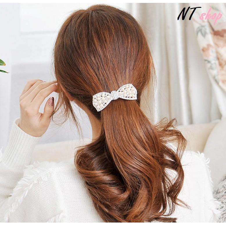 Kẹp tóc Hàn Quốc hình nơ mã 02
