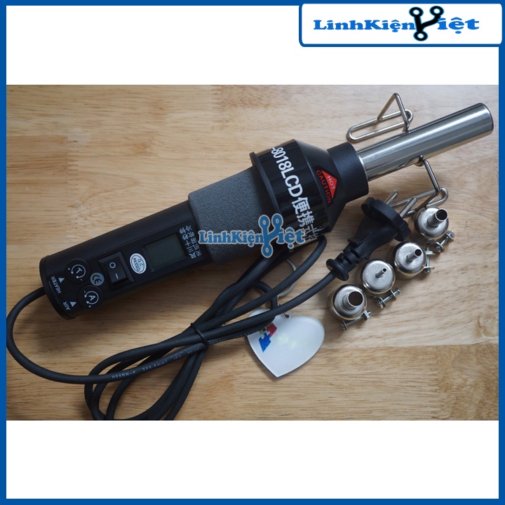 Khò Cầm Tay Khò Di Động GJ 8018 Hiển Thị Màn Hình LCD Mới Chính Hãng