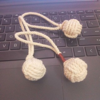 5 móc khoá monkey fist handmade key chains