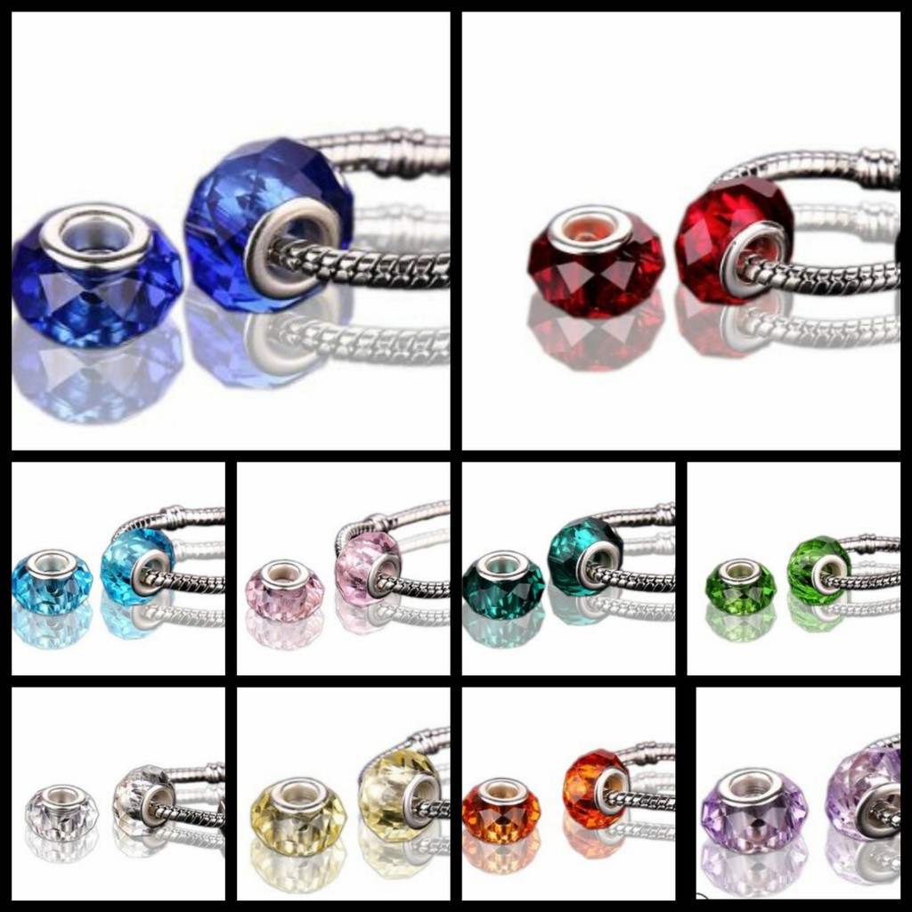 Hạt Charm 10 hạt = 30k / 1 gói [ Hạt Charm đủ màu ]