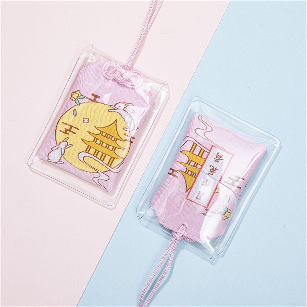 FORBETTER Omamori Túi Trong Suốt Cầu Nguyện Mang Lại May Mắn Trung Quốc